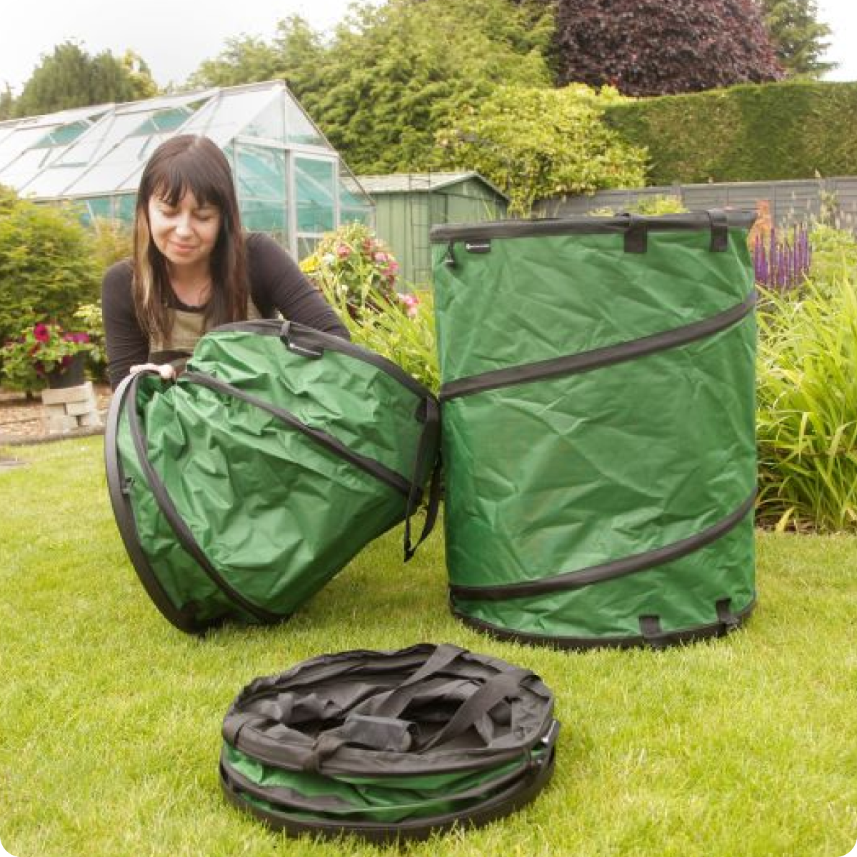 Sac de jardin polyvalent pour vegetaux et dechets verts