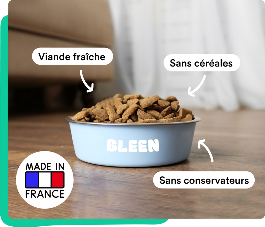Des recettes de croquettes françaises et de très haute qualité.