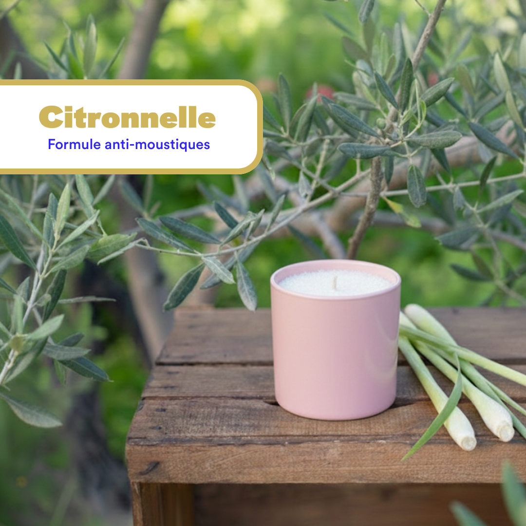 Bougie sable parfumée