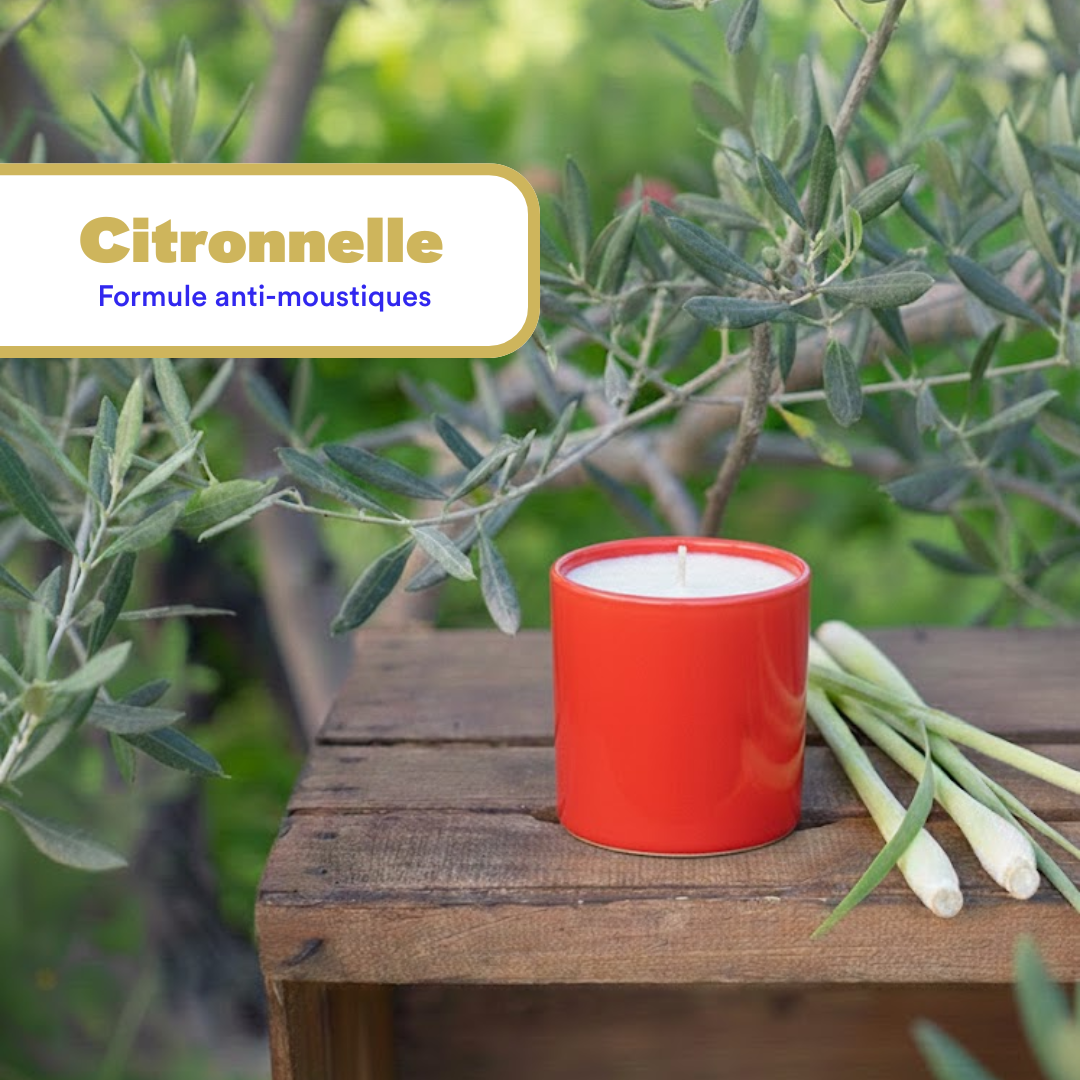 Bougie sable parfumée