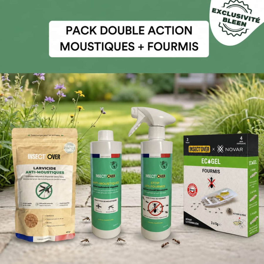 Pack double action : moustiques + fourmis