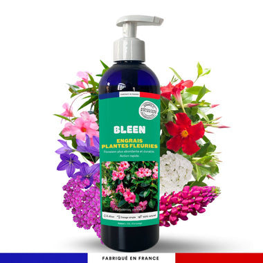 Engrais liquide plantes fleuries