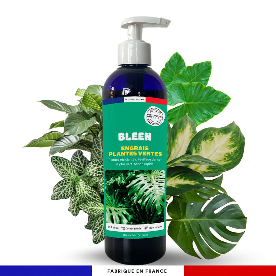 Engrais liquides plantes vertes