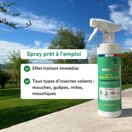 Spray anti-insectes volants