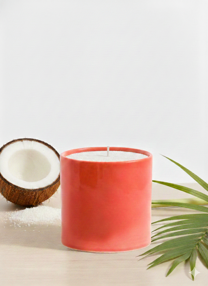 Bougie sable parfumée