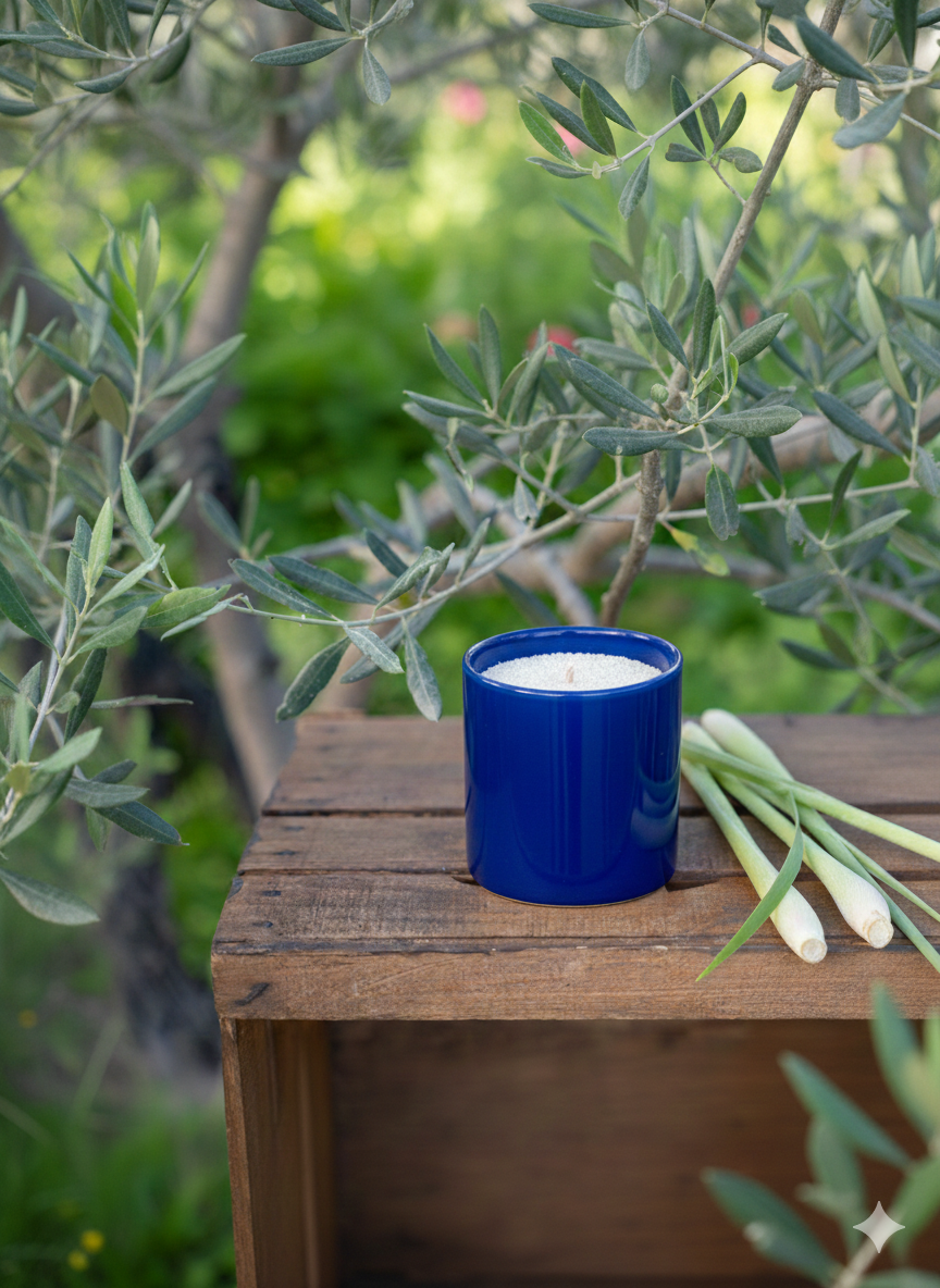Bougie sable parfumée