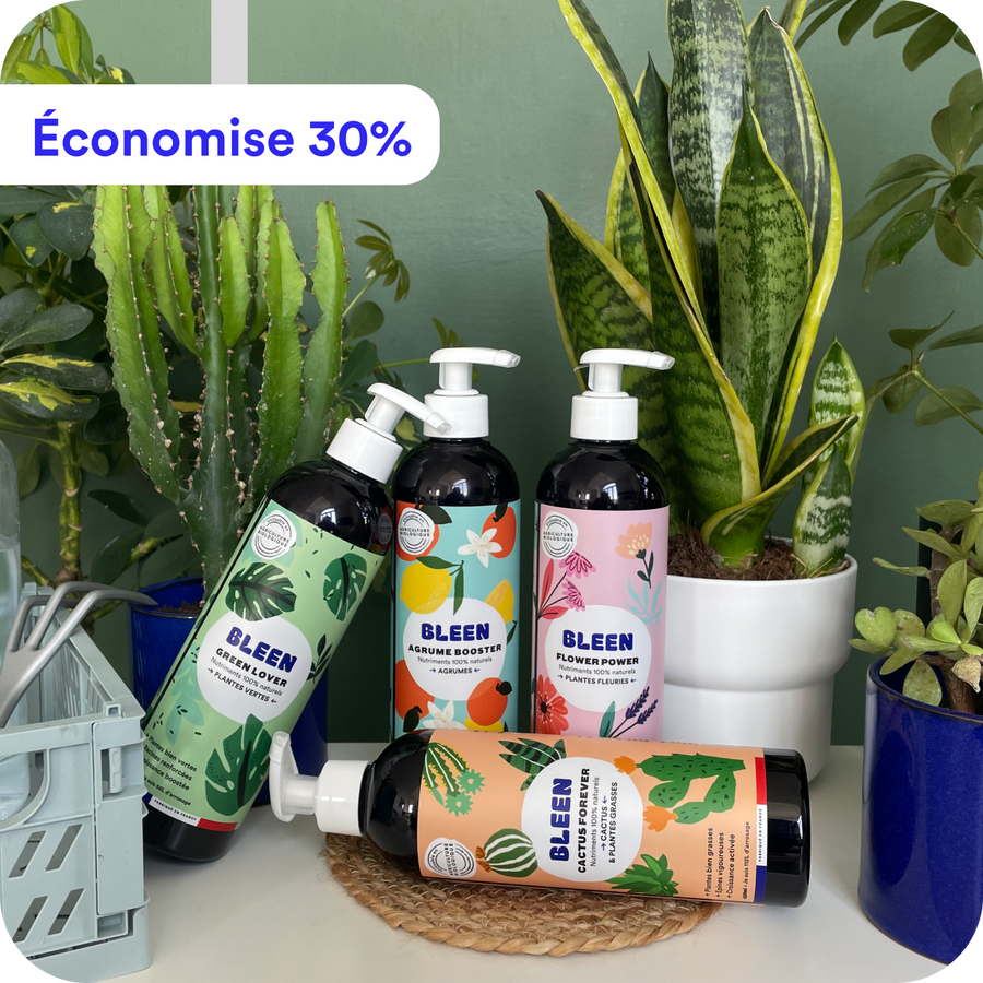 Kit de 4 engrais pour plantes