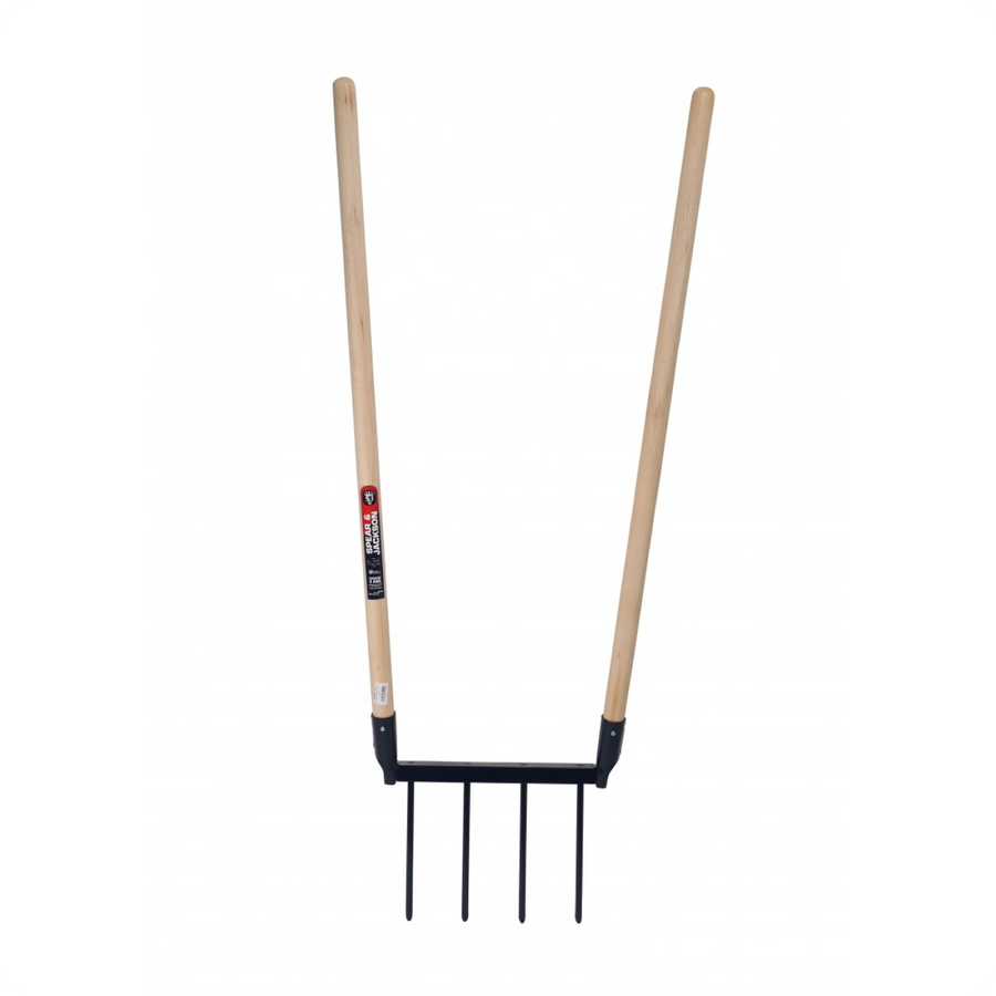 Eco'biofourche 4 dents manche bois
