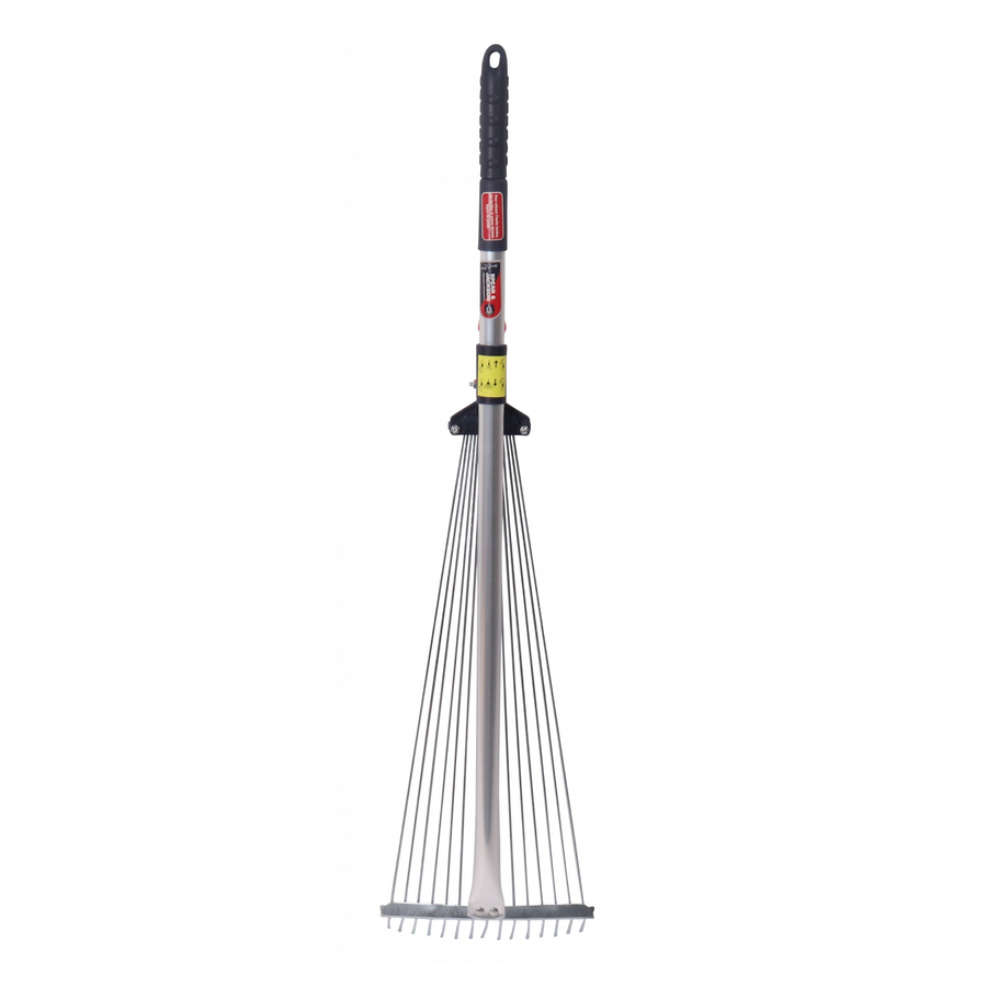 Balai à gazon extensible