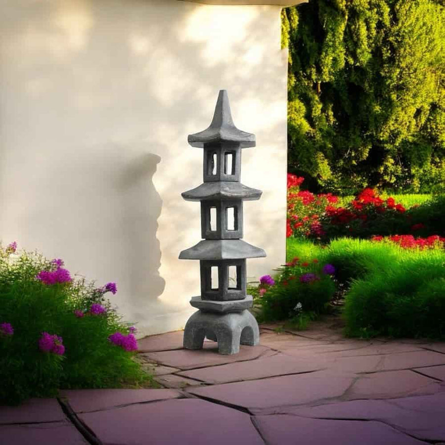 Statue Pagode - 100 cm