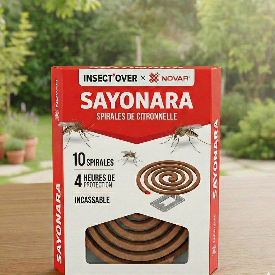 spirales à bruler anti moustiques