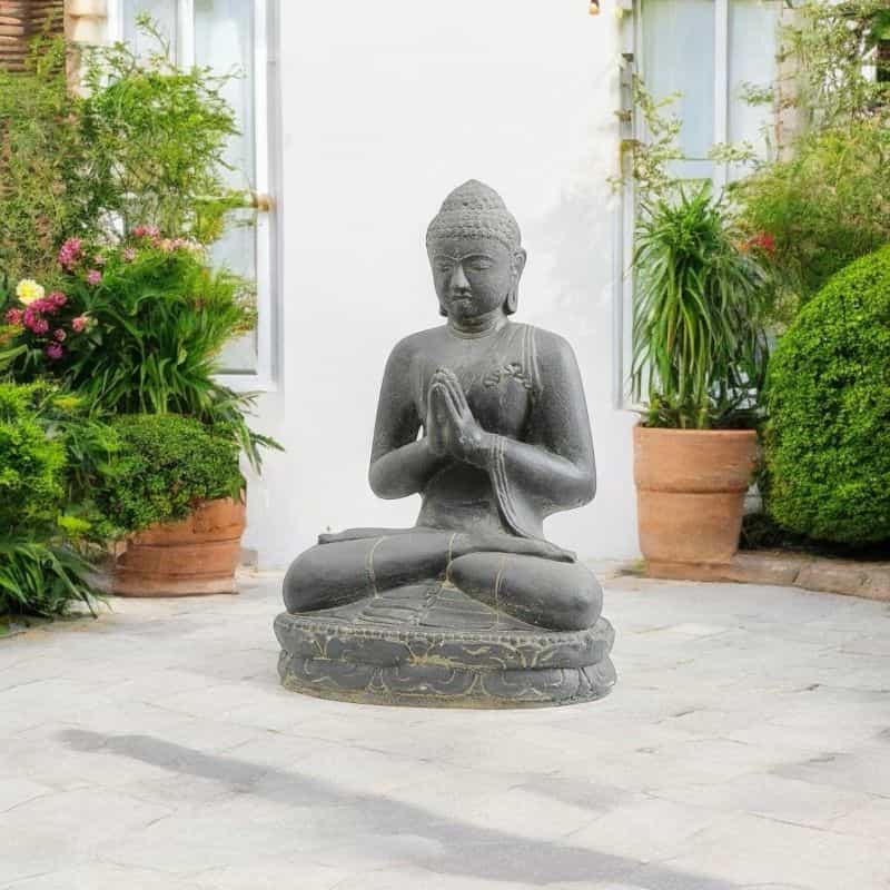 Statue Bouddha Salutation - 100 cm