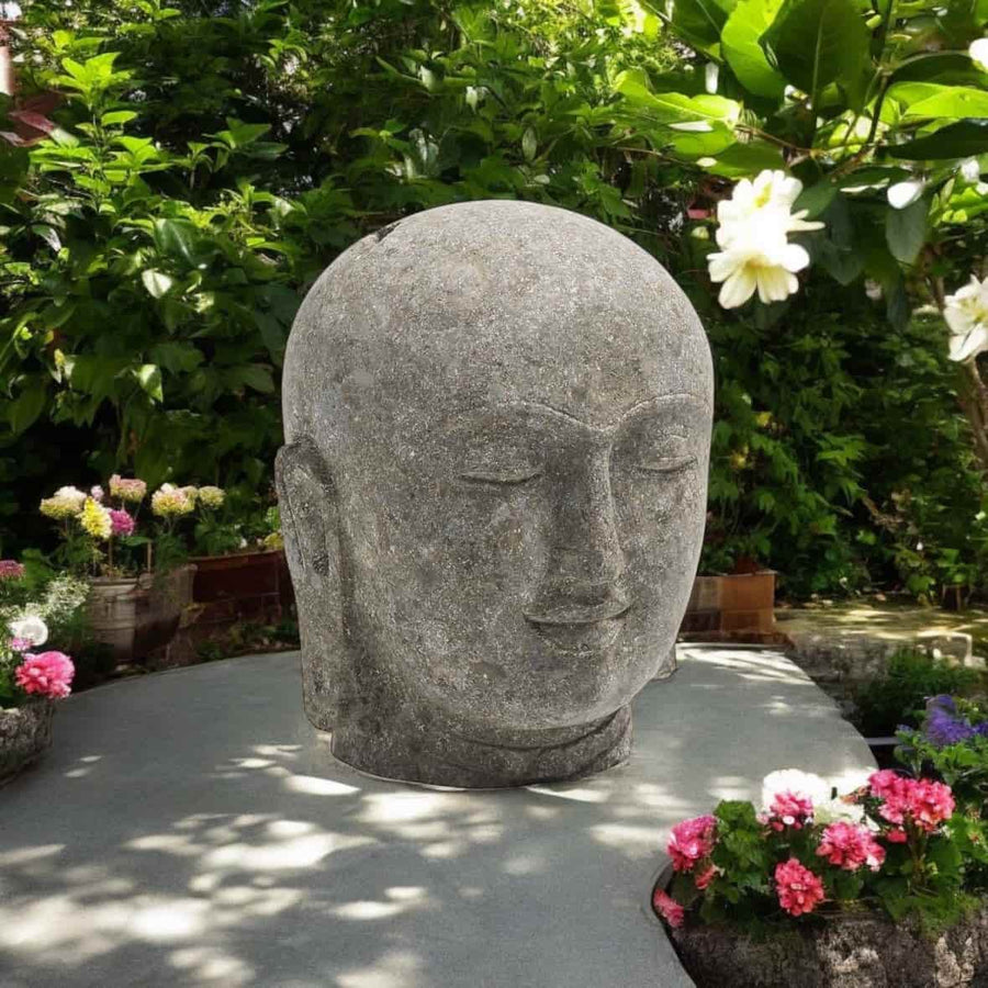 Statue Tête de Moine - 35 cm