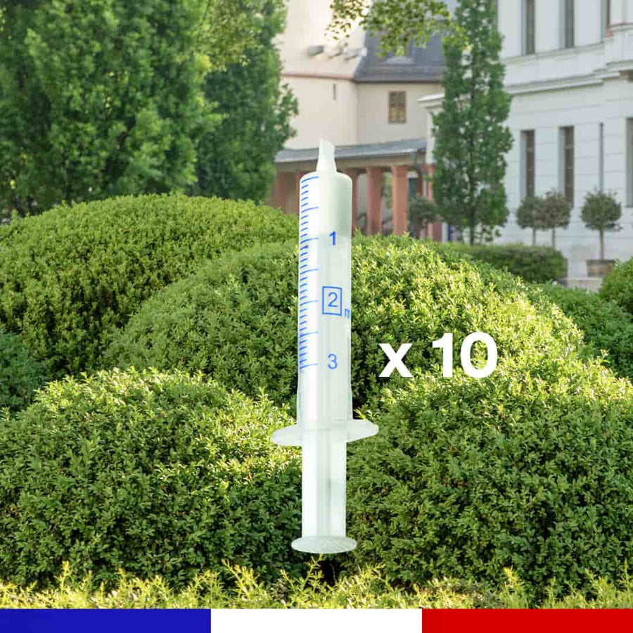 Kit de 10 seringues de phéromone contre la pyrale du buis