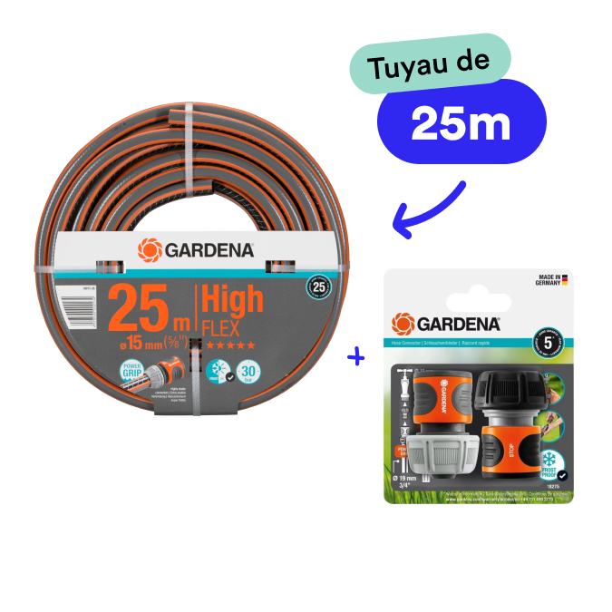 Tuyau d'arrosage 25 m